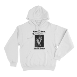 One Night Only Poster Unisex Hoodie White