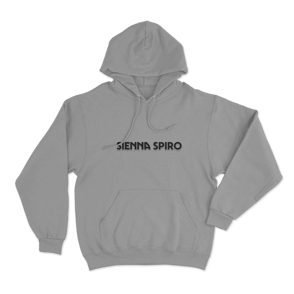 Sienna Spiro Logo Unisex Hoodie Grey Sienna Spiro Logo Unisex Hoodie Grey
