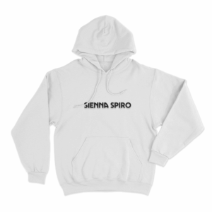 Sienna Spiro Logo Unisex Hoodie White