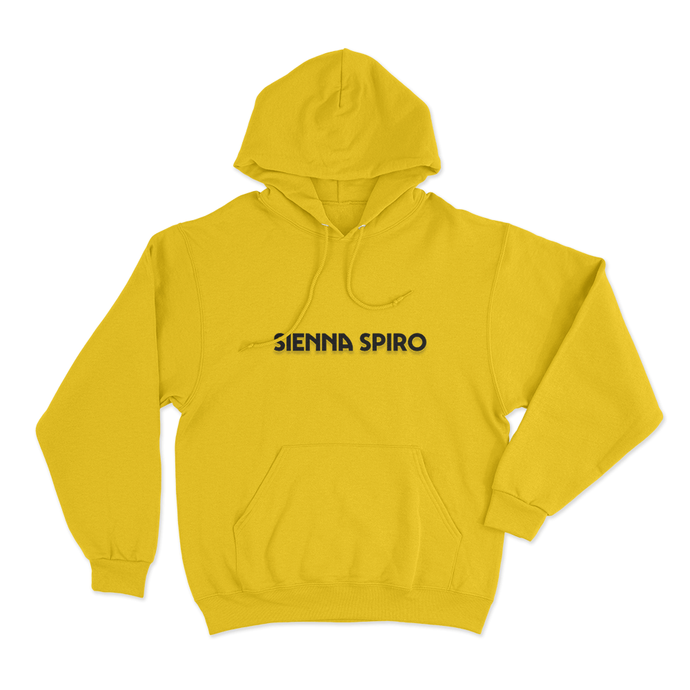 Sienna Spiro Logo Unisex Hoodie Yellow Sienna Spiro Logo Unisex Hoodie Yellow