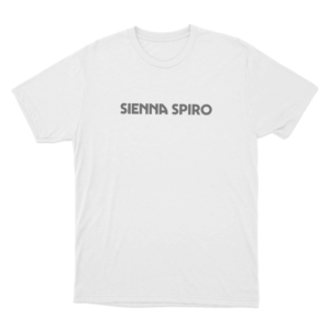 Sienna Spiro Logo Unisex T Shirt White