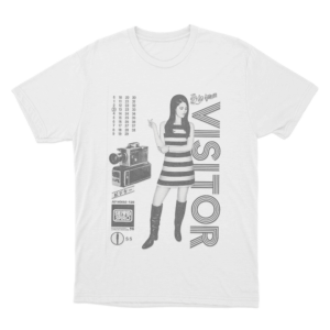 The Visitor Tour Poster Unisex T Shirt White
