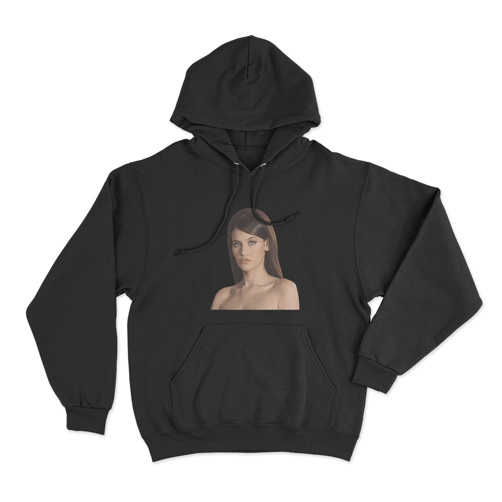 Visitor Cover Unisex Hoodie Black Visitor Cover Unisex Hoodie Black
