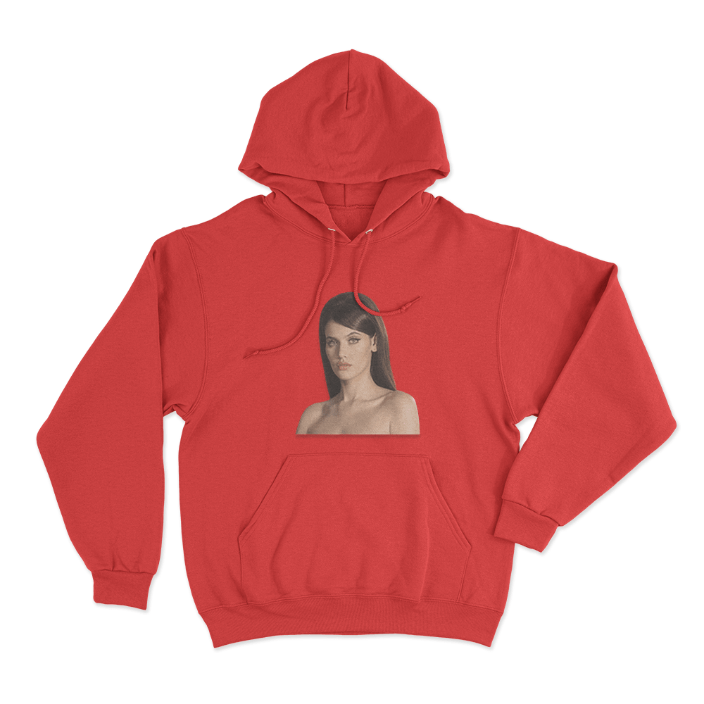 Visitor Cover Unisex Hoodie Red Visitor Cover Unisex Hoodie Red