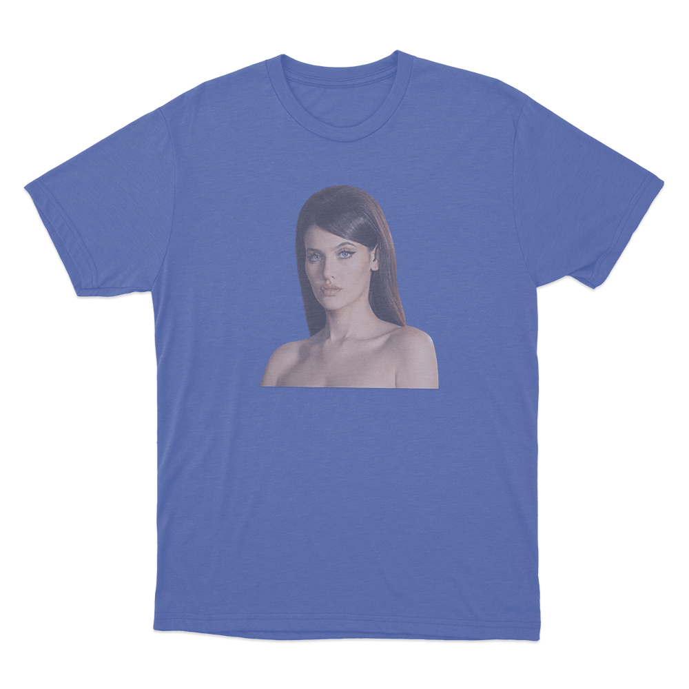 Visitor Cover Unisex T Shirt Blue Visitor Cover Unisex T Shirt Blue