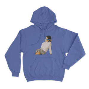 Visitors Only Unisex Hoodie Blue