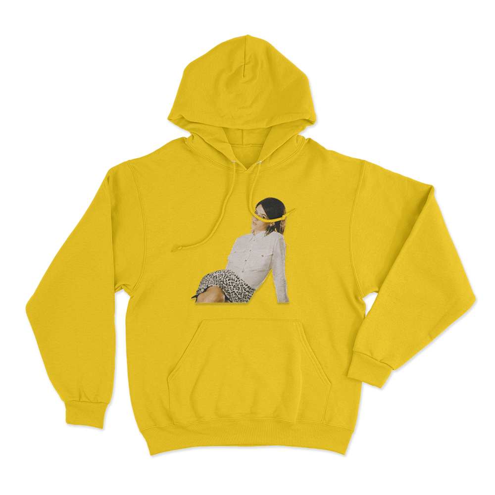 Visitors Only Unisex Hoodie Yellow Visitors Only Unisex Hoodie Yellow